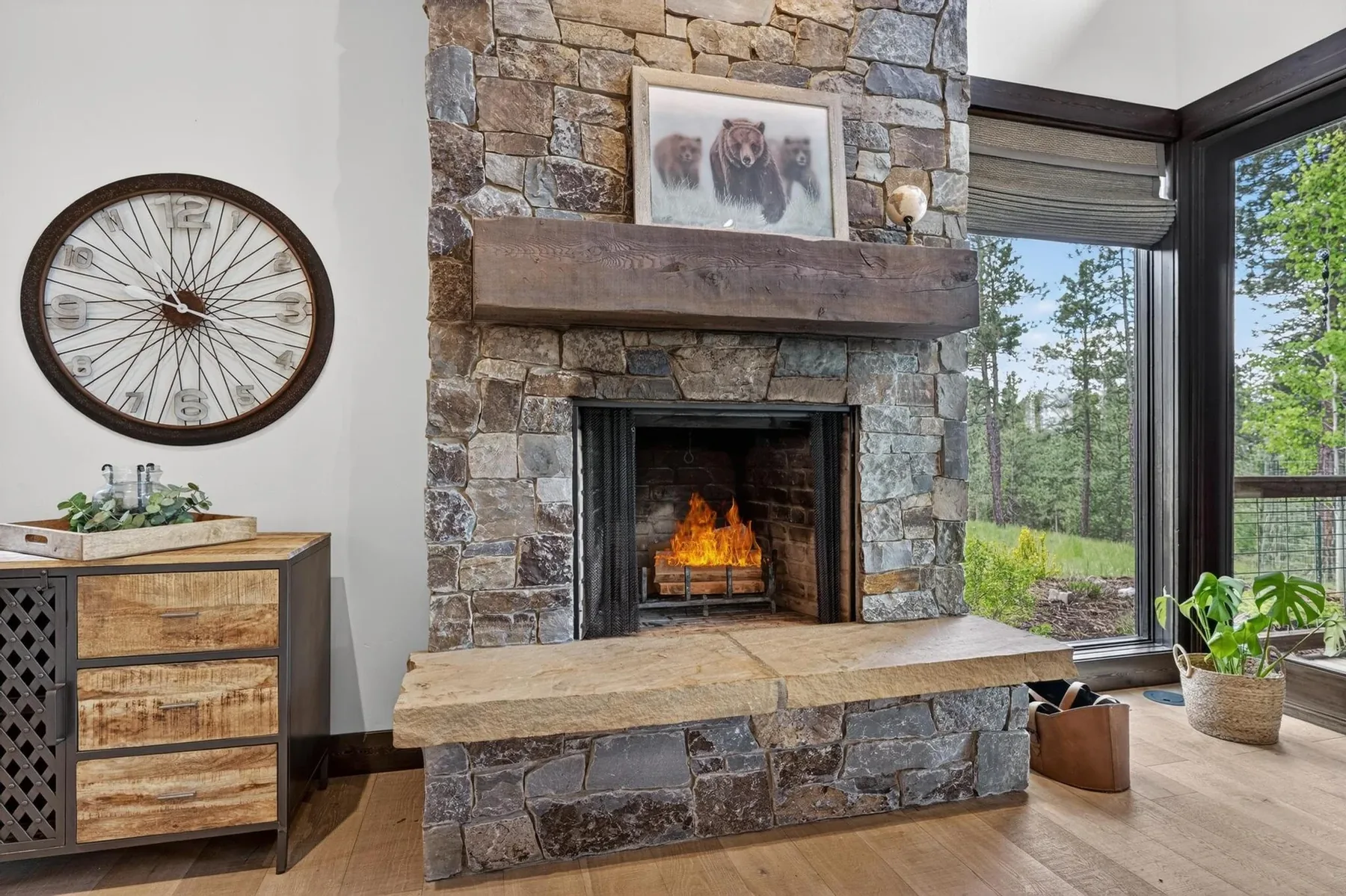 Fireplace Detail